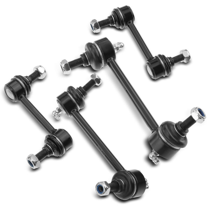 4x Front & Rear Suspension Stabilizer Sway Bar End Link for Chevy Colorado GMC 4WD/RWD
