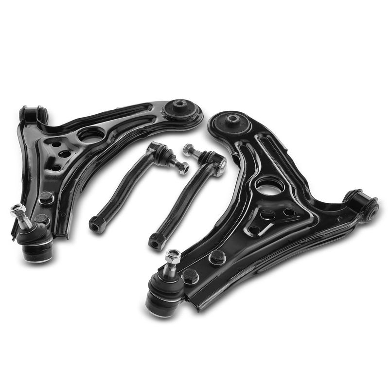 4x Front Control Arm Ball Joint Tie Rod End for Chevrolet Aveo Pontiac G3 Suzuki
