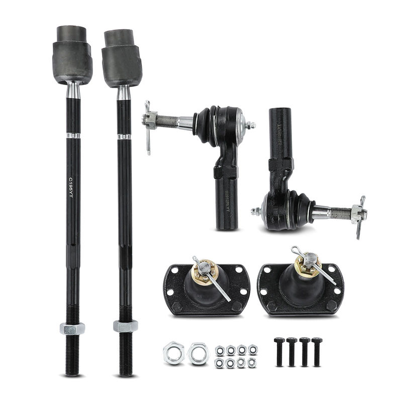 6x Front Inner & Outer Tie Rod End & Ball Joint for Chevrolet Buick Pontiac Olds
