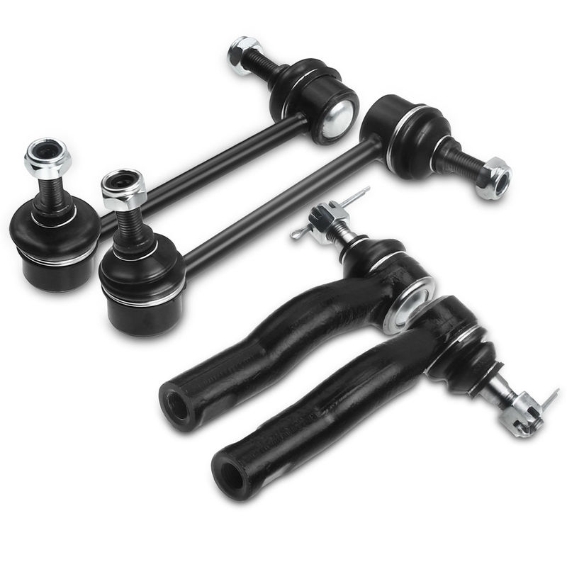 4x Front Sway Bar Link Tie Rod End for Ford Fusion 06-09 Lincoln MKZ Mercury