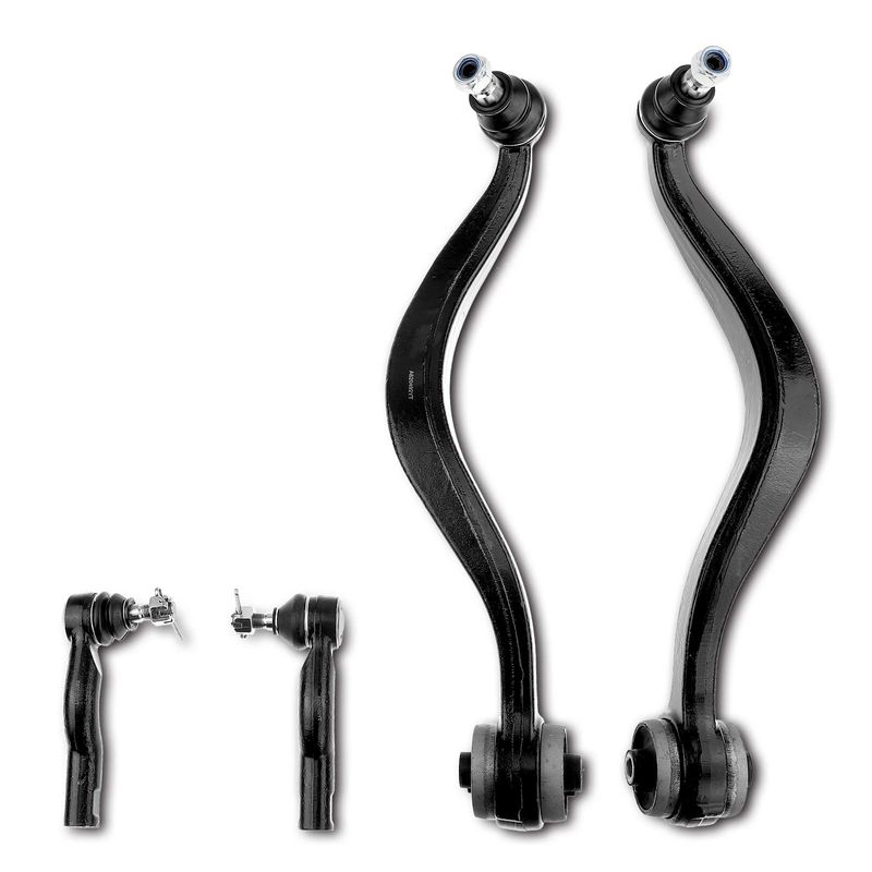4x Front Control Arm & Tie Rod End for Ford Fusion Lincoln MKZ Zephyr Mercury