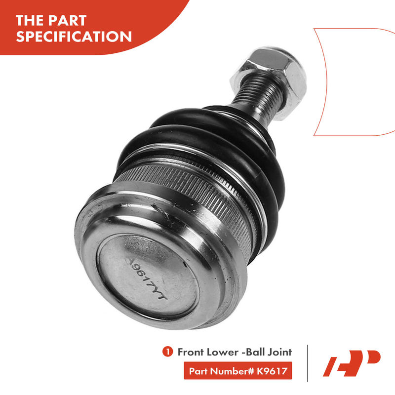 4x Outer Tie Rod End & Front Lower Ball Joint for Dodge Plymouth Colt Eagle