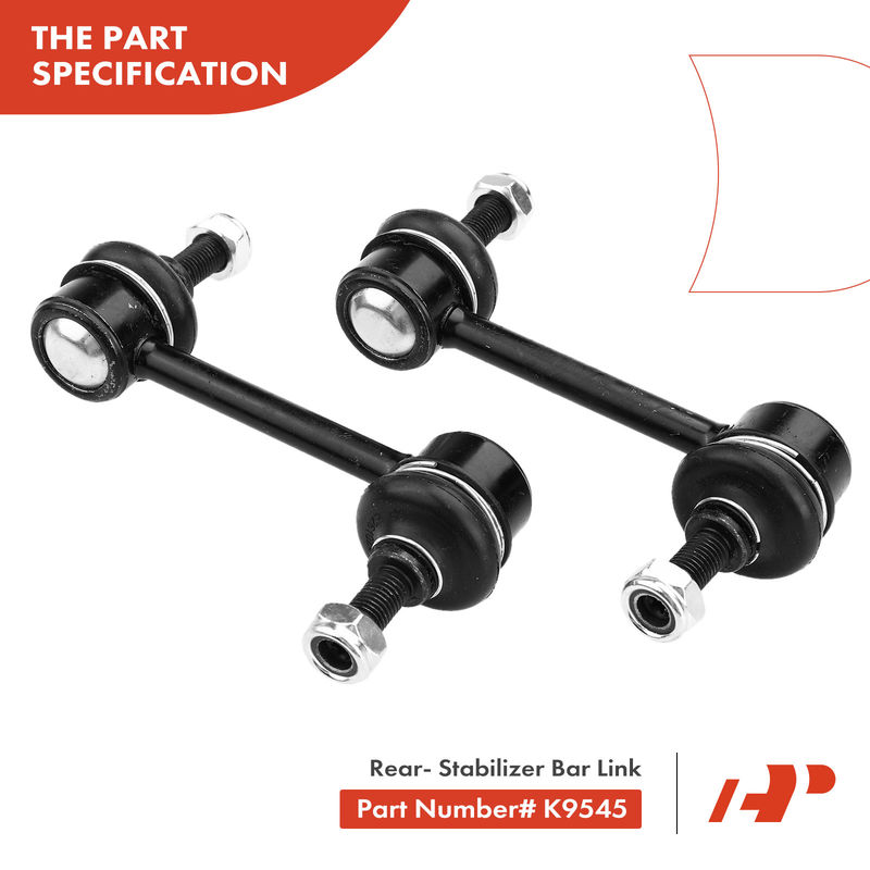 8x Rear Sway Bar Link Tie Rod End Ball Joint Kit for Geo Prizm Toyota Corolla