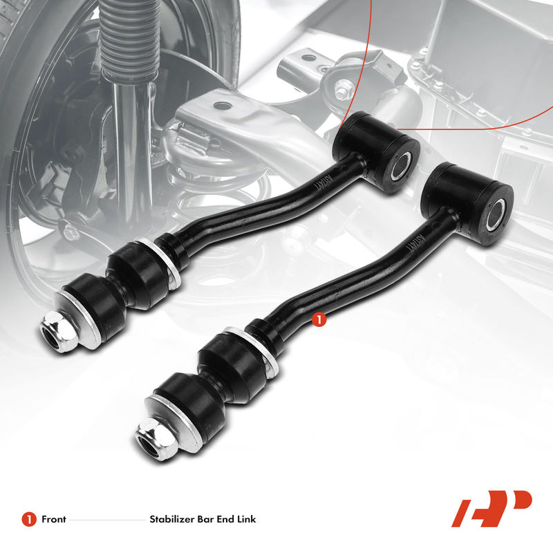 2x Front Stabilizer Bar End Link for Jeep Cherokee 1991-2001 Jeep Grand Wagoneer