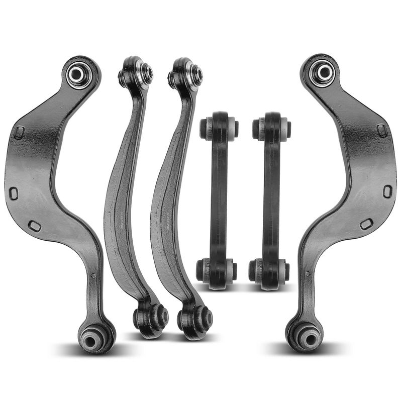 6x Rear Control Arm for Buick Enclave 08-17 Chevrolet Traverse GMC Acadia Saturn