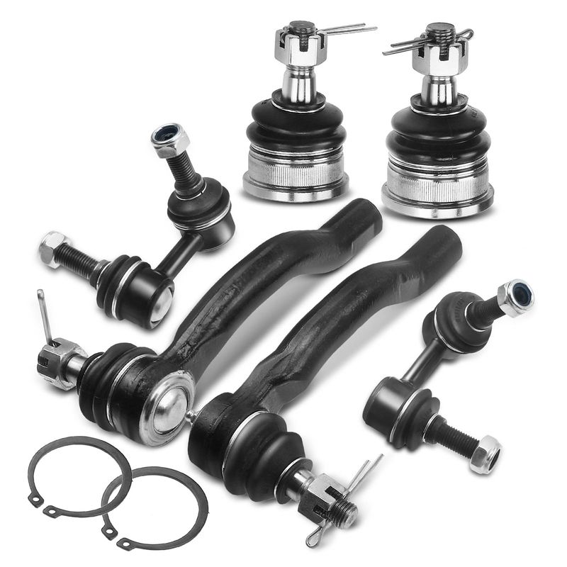 6x Front Sway Bar Link Tie Rod End Ball Joint for Nissan Frontier 05-18 Xterra