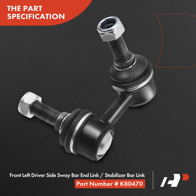6x Front Sway Bar Link Tie Rod End Ball Joint for Nissan Frontier 05-18 Xterra