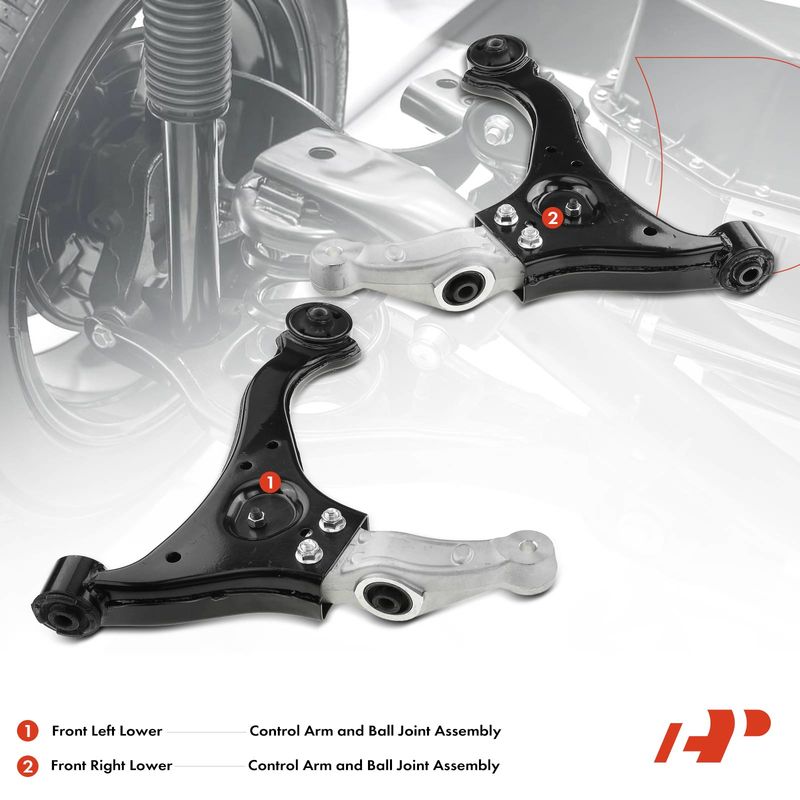 2x Front Lower Control Arm for Hyundai Sonata 2006-2010 2.4L 3.3L
