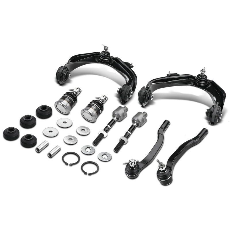 10x Front Control Arm with Ball Joint Tie Rod End for Honda Accord 98-02 Acura