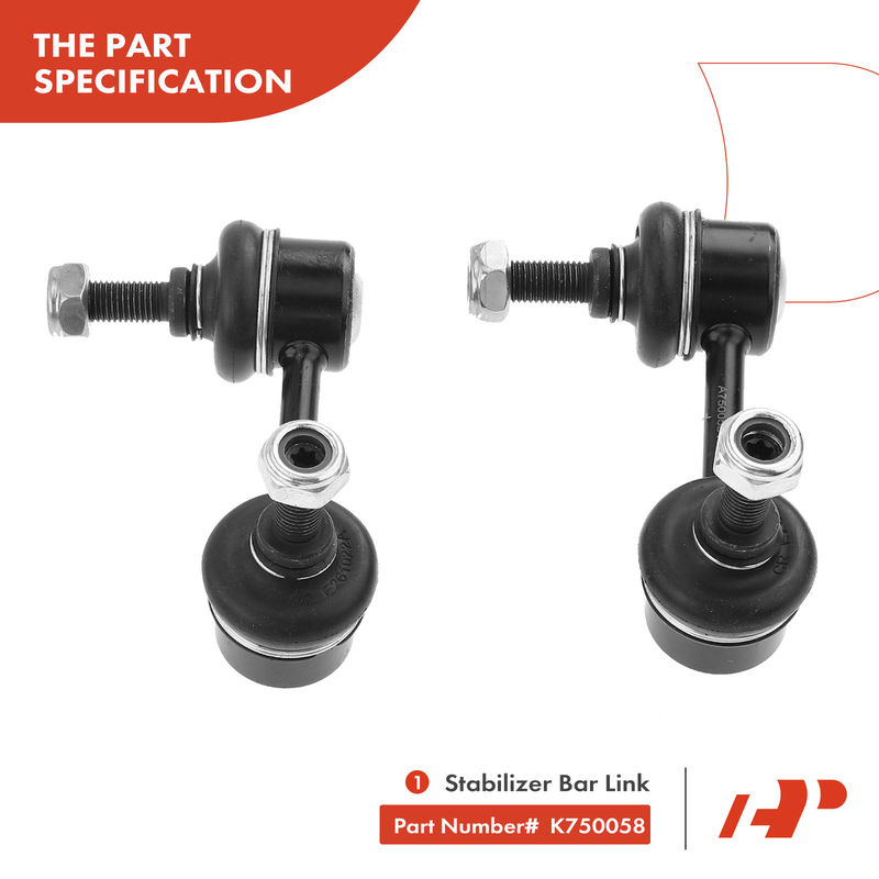 2x Rear Stabilizer Bar Link for Chrysler 200 2011-2014 Sebring Dodge Avenger