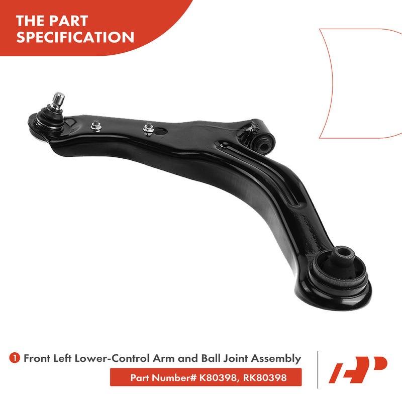 2x Control Arm with Ball Joints for Ford Escape Mazda Tribute 2001-2004