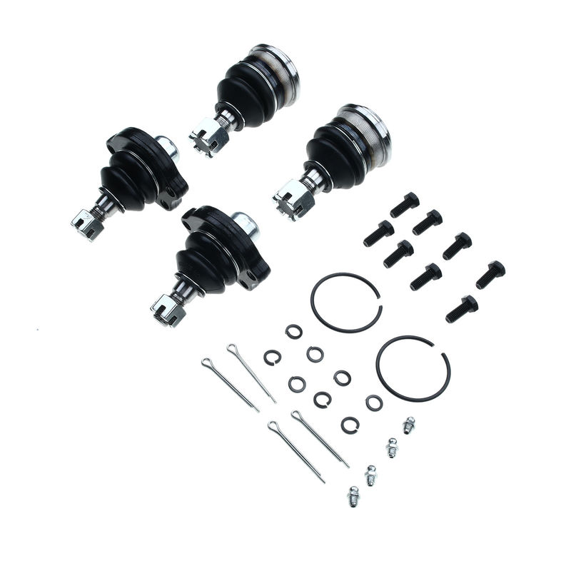 4x Front Lower & Upper Ball Joints for Nissan D21 1986-1994 Pickup 1995-1997 RWD