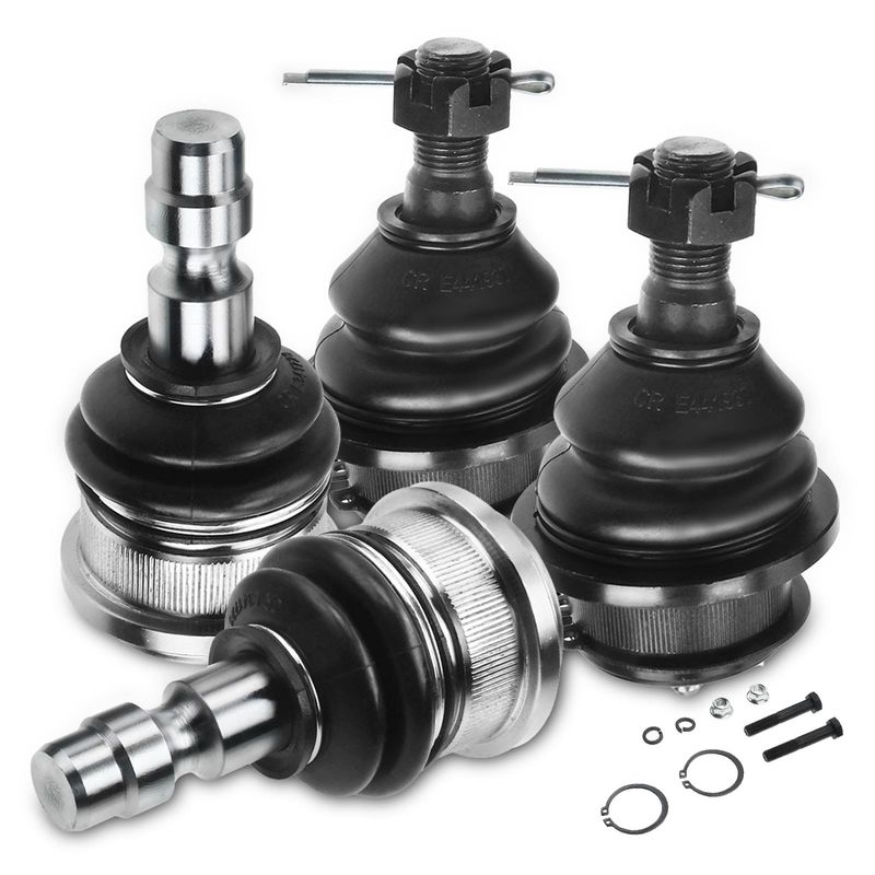 4x Front Lower & Upper Ball Joint for Ford Ranger 98-01 Mazda B2500 B3000 B4000