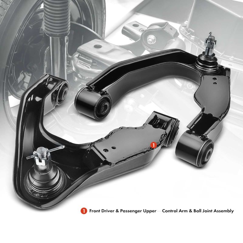 2x Front Upper Control Arm with Ball Joint Assy for Nissan Xterra Frontier 98-04