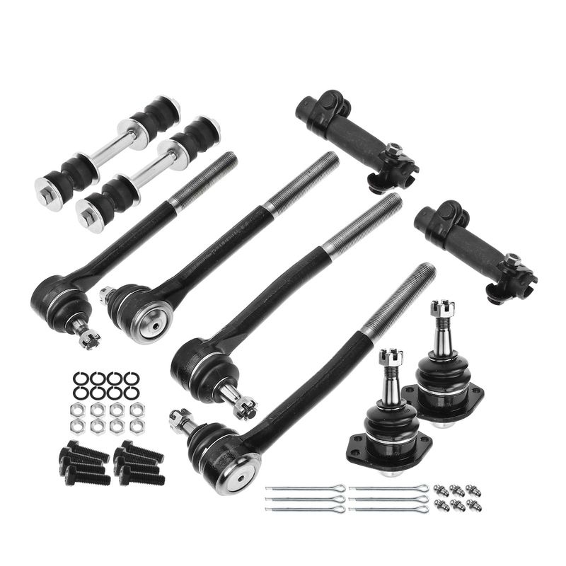 10x Front Sway Bar Link Tie Rod Ends Ball Joints for Chevy Impala GMC Olds Buick