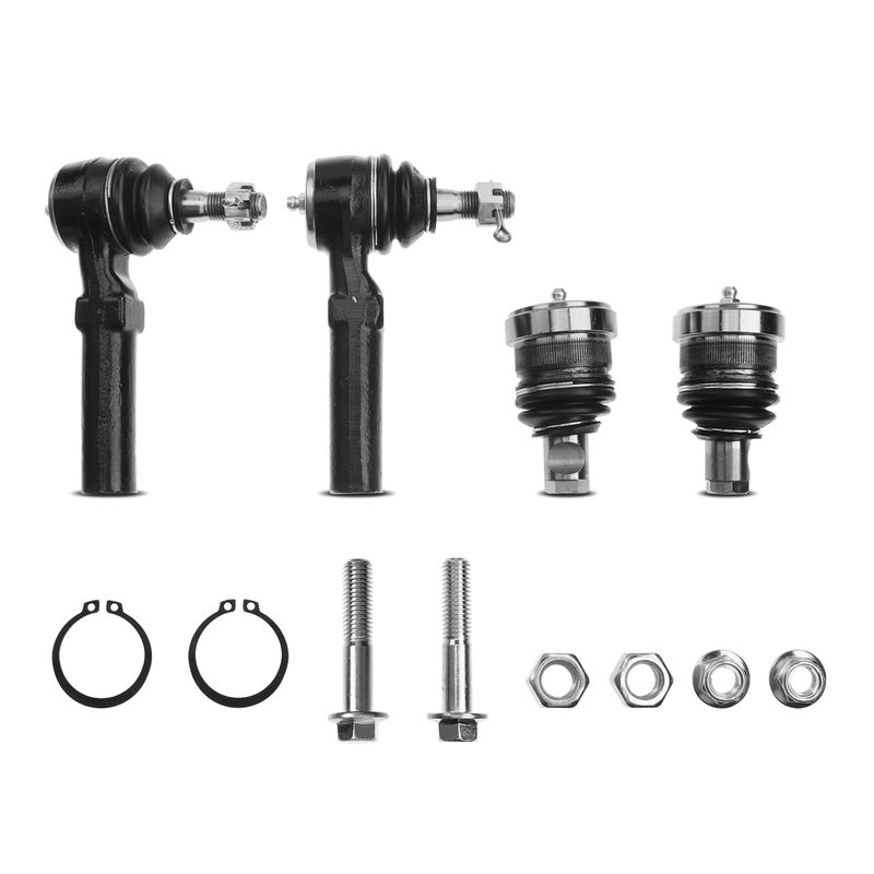 4x Outer Tie Rod End & Ball Joint for Chrysler PT Cruiser Dodge Plymouth Neon