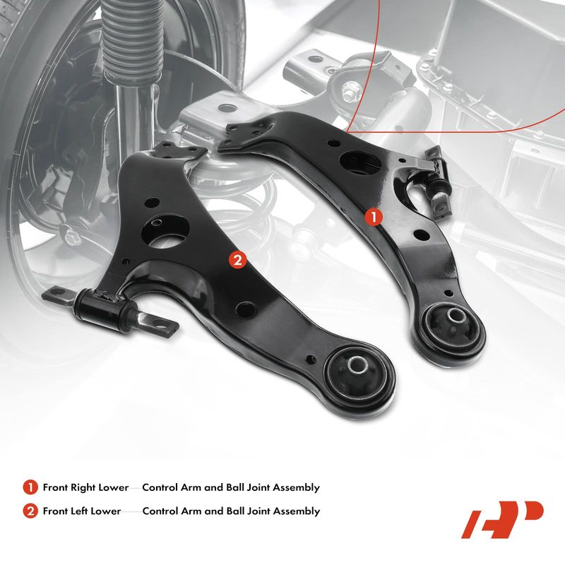 2x Front Lower Control Arm for Toyota Sienna 2004-2010 V6 3.3L 3.5L