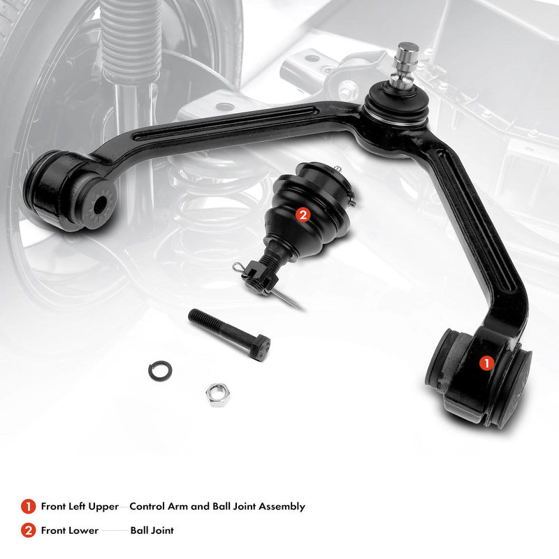 2x Front Control Arm with Ball Joint for Ford Explorer 1995-2001 Mazda B2500