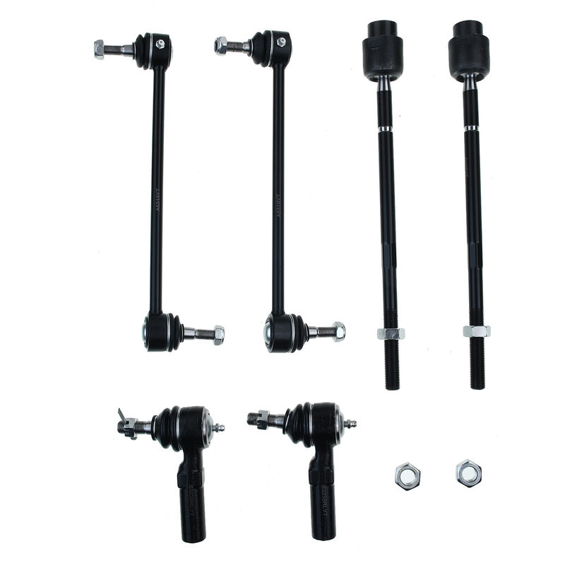 6x Front Sway Bar Inner & Outer Tie Rod Ends for Cadillac DeVille Seville