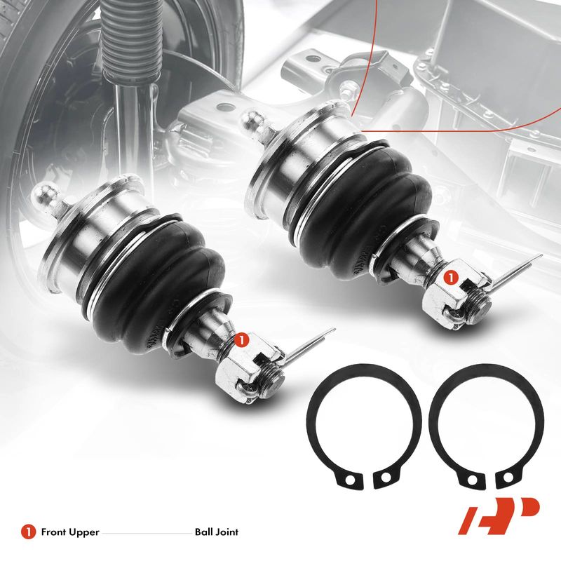 2x Front Upper Ball Joint for Honda Accord 1990-1997 Odyssey Isuzu Oasis