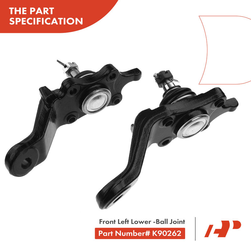 4x Front Lower & Upper Ball Joints Kit for Toyota 4Runner 1996-2002 Tundra Sequoia