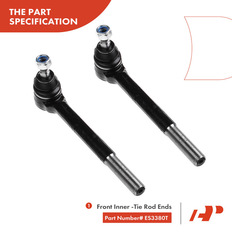 8x Front Inner & Outer Tie Rod End with Ball joints for Chevy Blazer S10 GMC