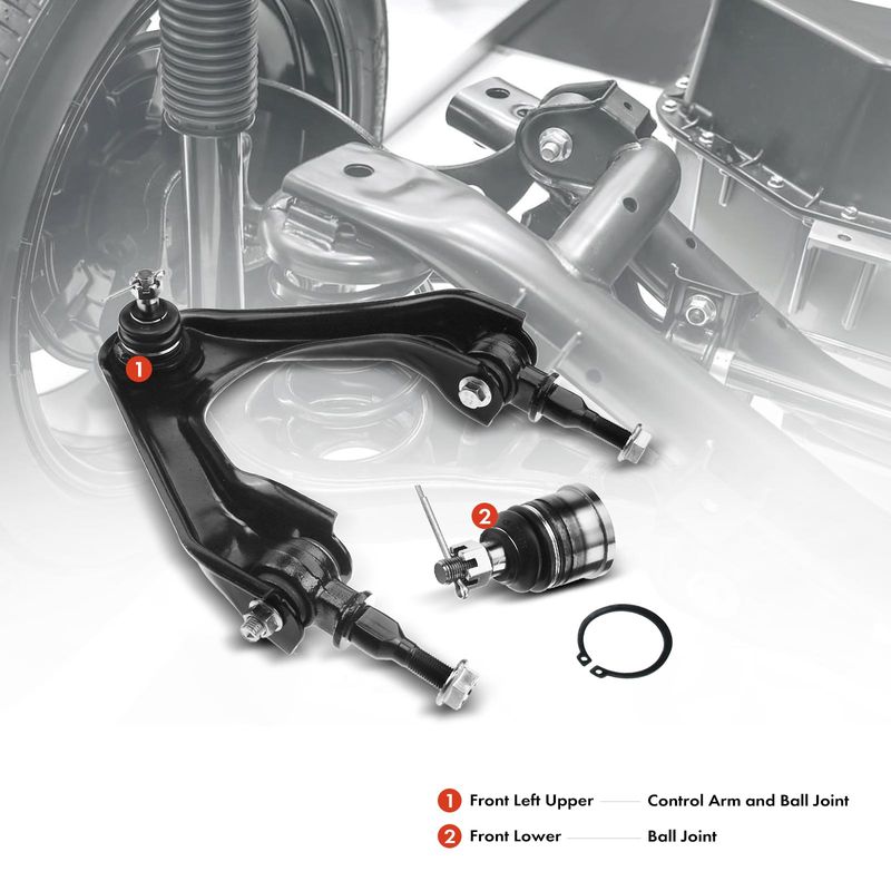 Front Control Arm & Ball Joint for Honda Accord Acura CL Odyssey Isuzu Oasis