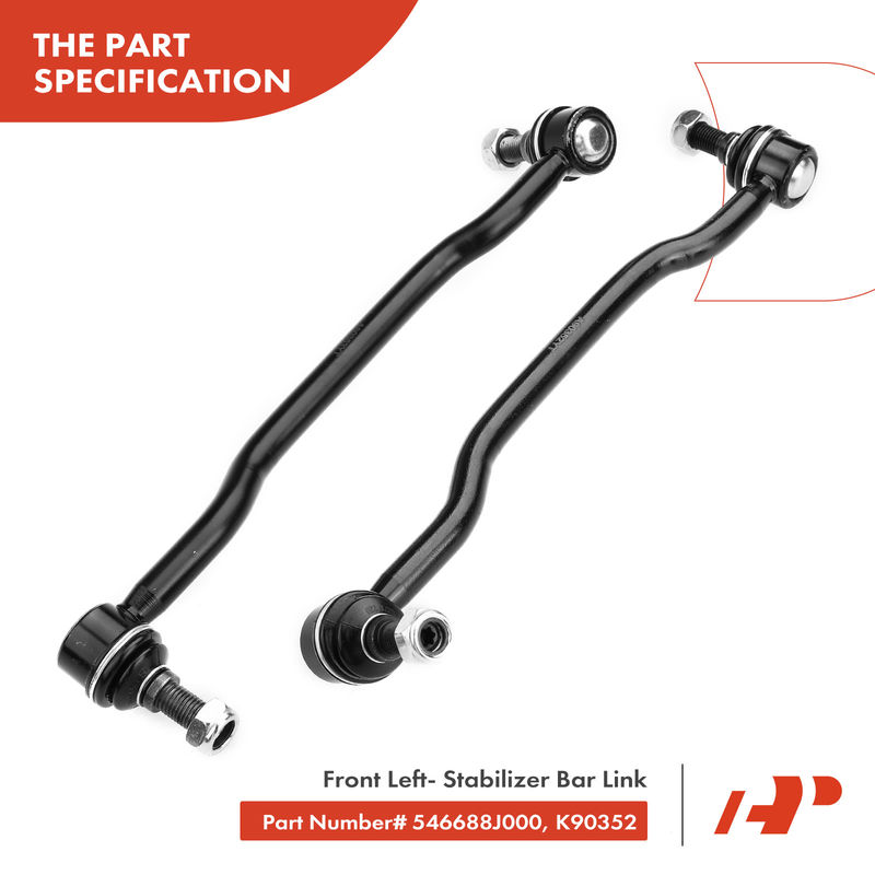 6x Front & Rear Sway Bar Link Kit for Nissan Altima 2002-2004 Maxima 2004-2008