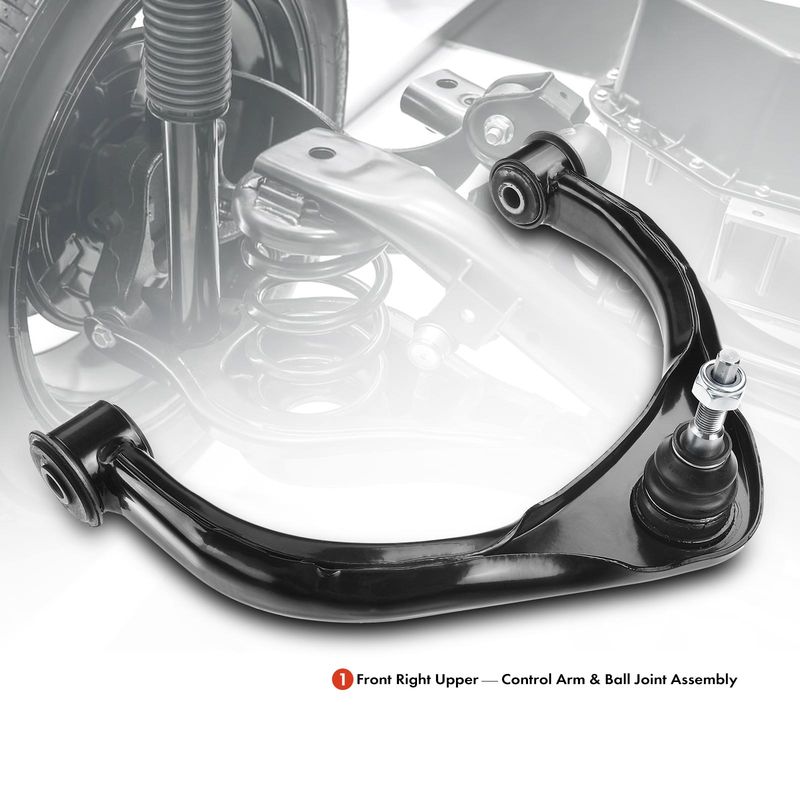 Front Right Upper Control Arm with Ball Joint for Dodge Ram 1500 Pickup Ram 1500