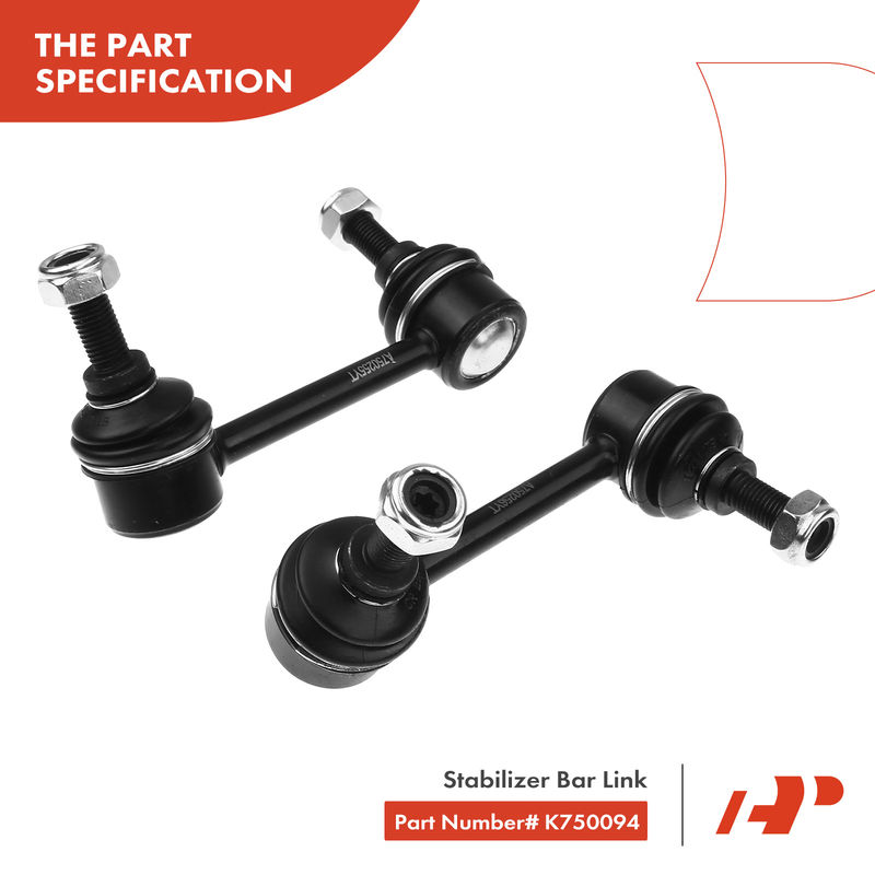6x Front & Rear Stabilizer Bar Link & Tie Rod End for Nissan Altima 07-11 Hybrid