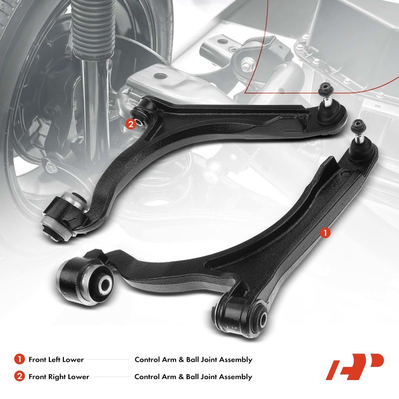 2x Front Lower Control Arm & Ball Joint Assembly for Chrysler Pacifica 2004-2008