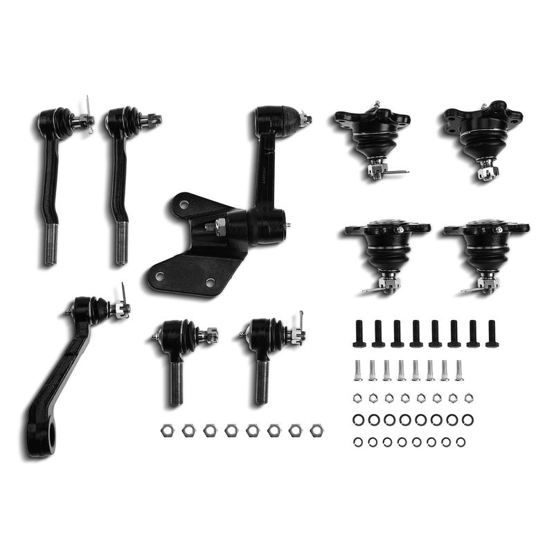 10x Front Idler & Pitman Arm Tie Rod End & Ball Joint for Toyota 4Runner 4WD