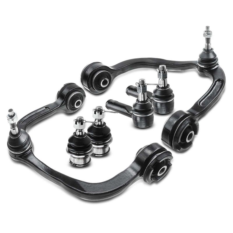 6x Front Control Arm & Ball Joint & Tie Rod End for Ford F-150 2004-2008 Mark LT