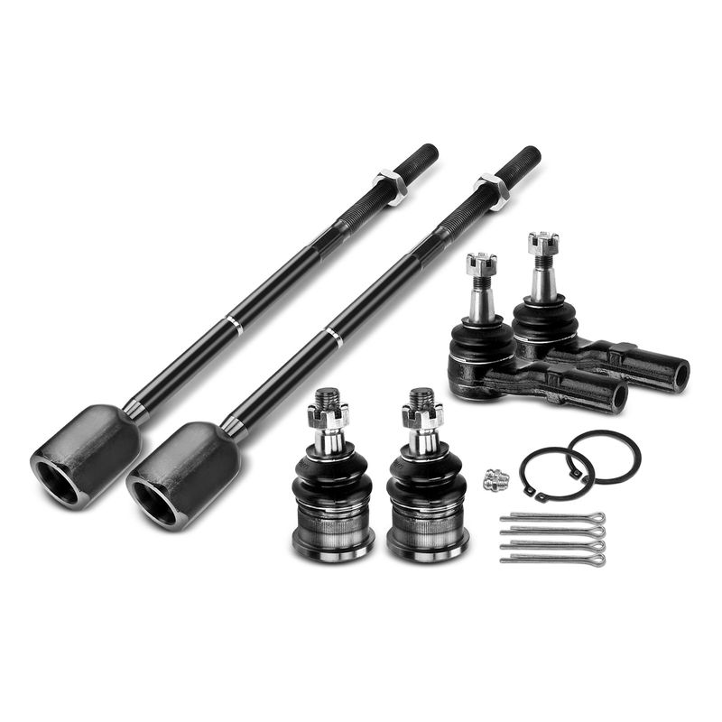 6x Inner & Outer Tie Rod End & Ball Joint for Ford Taurus 1996-2007 Mercury 3.0L