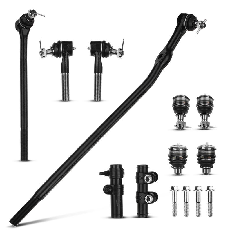 10x Inner & Outer Tie Rod End Kit with Ball Joint for Ford Ranger 1989-1992 RWD