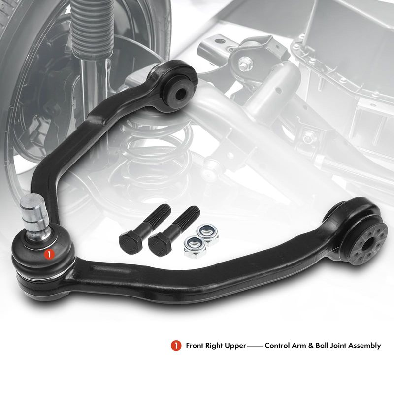 Front Right Upper Control Arm with Ball Joint for Ford Thunderbird Mercury Cougar