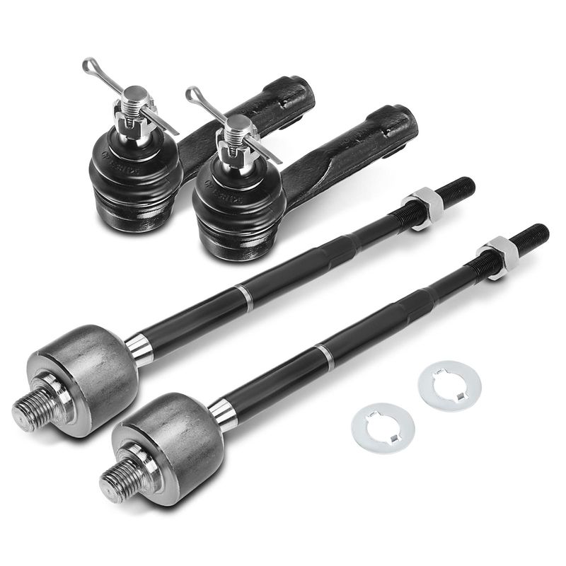 4x Inner & Outer Tie Rod Ends for Nissan Sentra 1995-2006 200SX 1995-1998