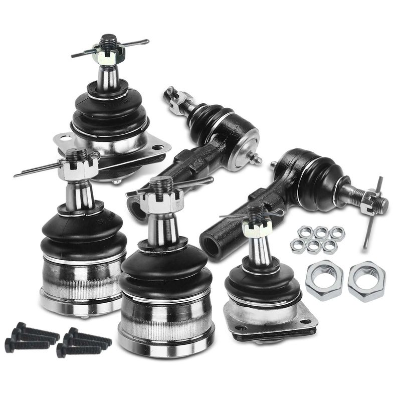 6x Front Tie Rod End Ball Joint for Chevrolet Camaro Pontiac Firebird 1993-2001