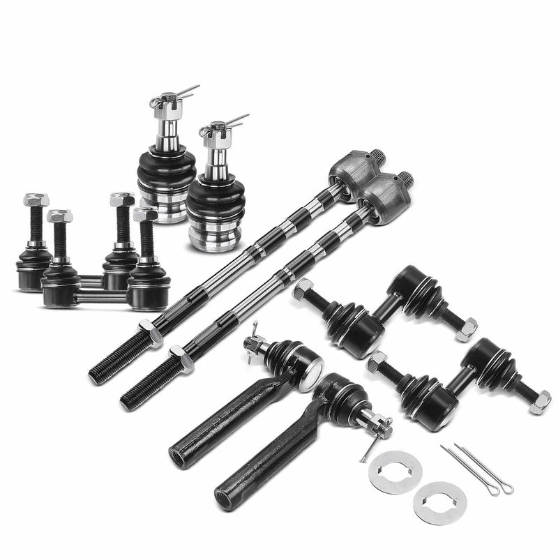 10x Front & Rear Stabilizer Bar Link & Tie Rod End for Subaru Forester Impreza