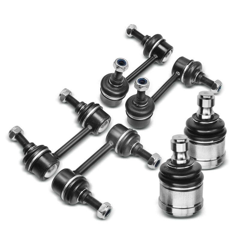 6x Front and Rear Suspension Stabilizer Bar Link for Mazda MX-6 1993-1997 2.0L