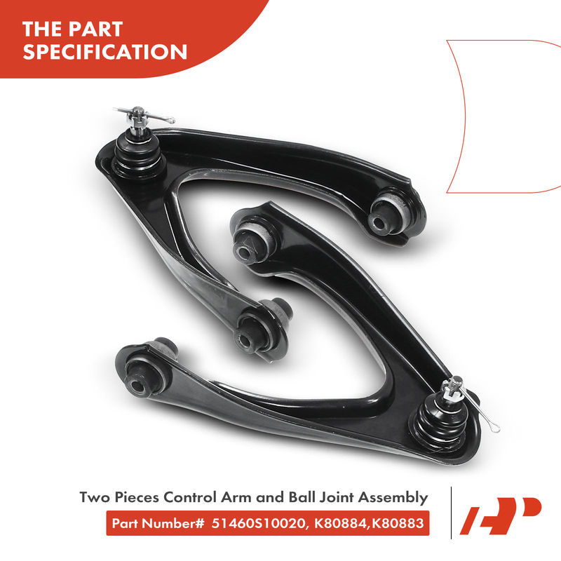 12x Front Lower & Upper Control Arm Ball Joint Tie Rod End for Honda CR-V 97-01
