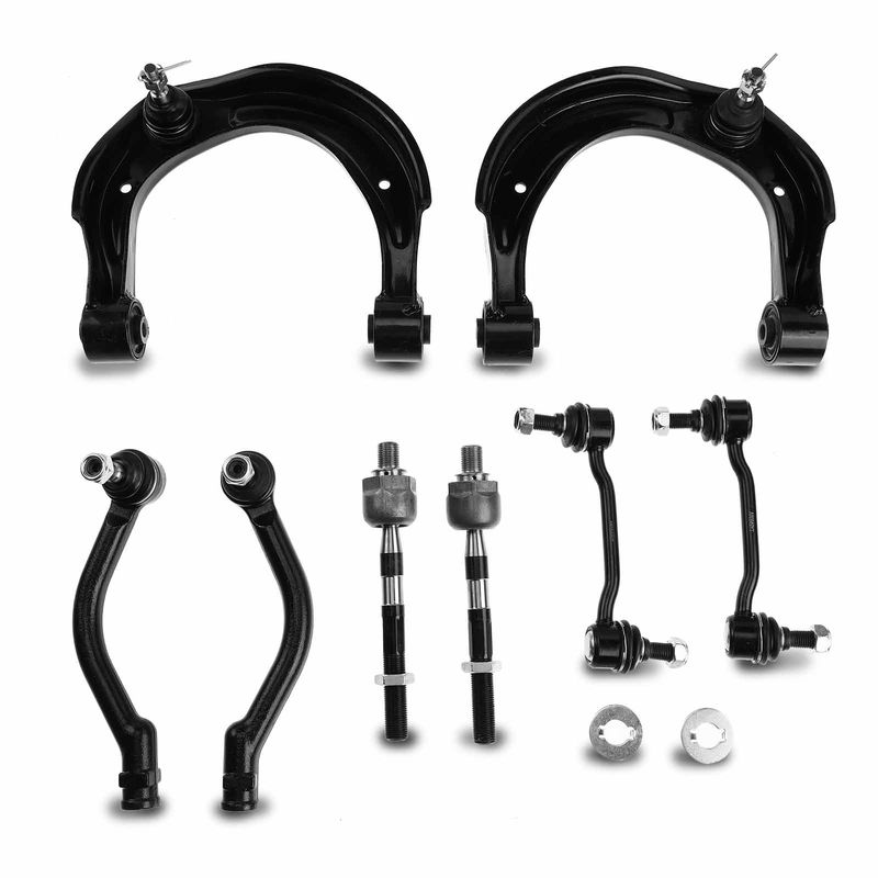 8x Front Control Arm & Ball Joint & Sway Bar Link for Hyundai Sonata Azera 06-11