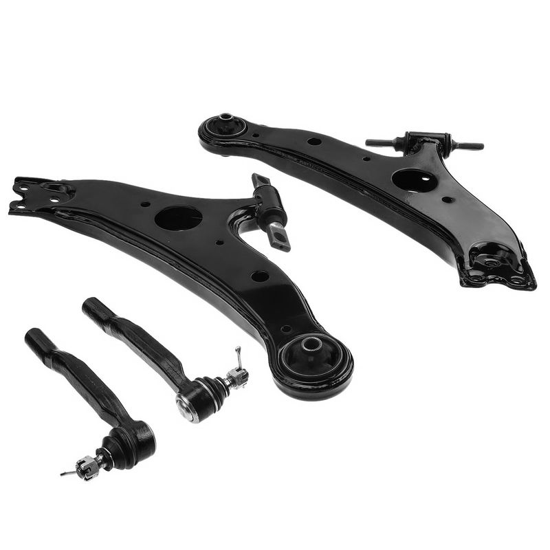 4x Front Control Arm Tie Rod End for Toyota Sienna 2004-2010 V6 3.3L 3.5L