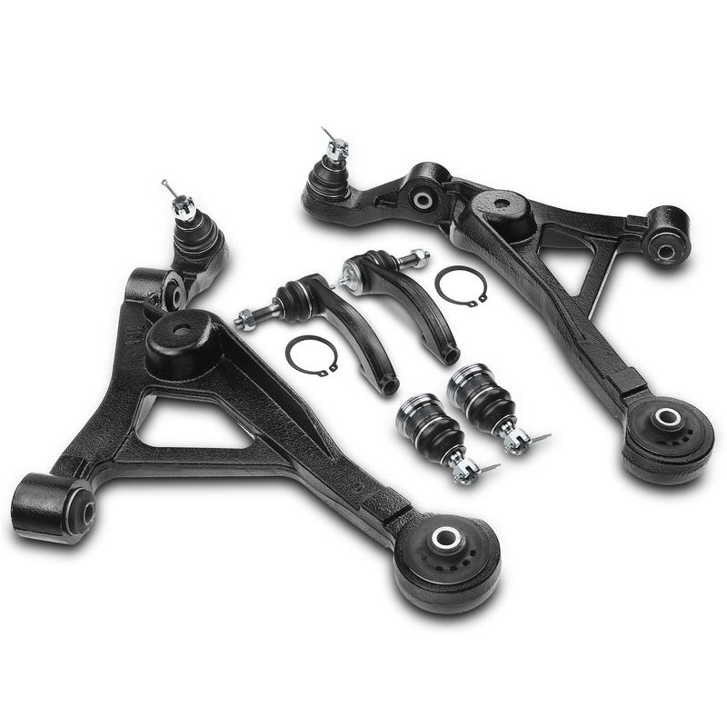 6x Front Control Arm with Ball Joint Tie Rod End for Chrysler Sebring 01-06 Dodge