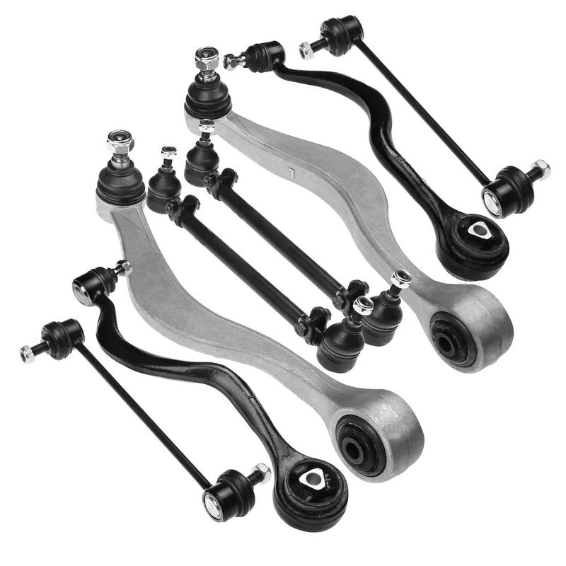 8x Front Control Arm Sway Bar Tie Rod for BMW E32 735i 735iL 740i 740iL 750iL