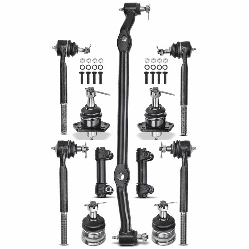 11x Front Tie Rod End with Ball Joint Kit for Buick Chevy GMC Oldsmobile Pontiac