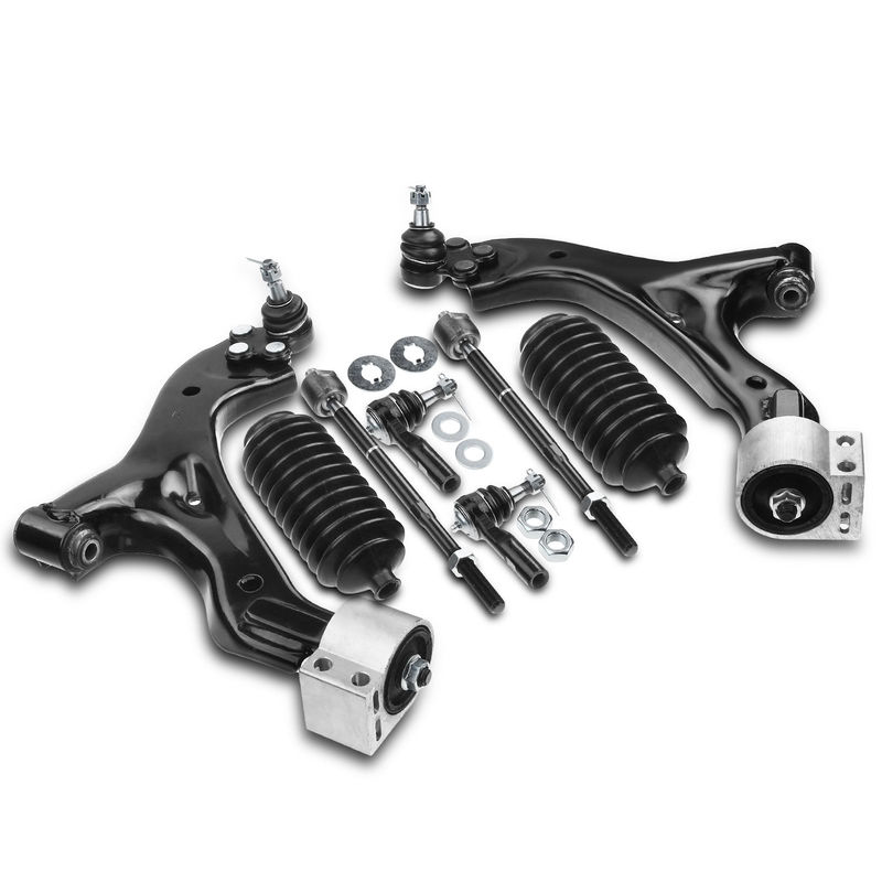 8x Front Control Arm & Tie Rod End for Chevy Equinox Pontiac Torrent 3.4L