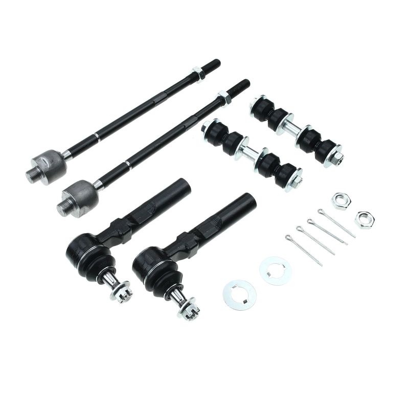 8x Front Lower Control Arm Ball Joint Tie Rod for Buick Rendezvous Pontiac Aztek