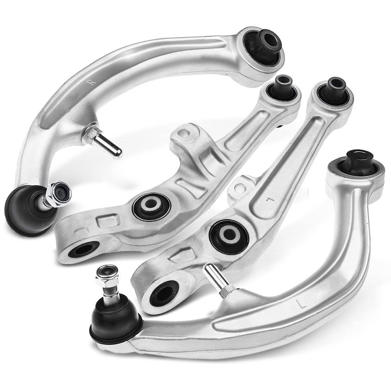 4x Front Suspension Lower Control Arms Kit for Infiniti G35 2005-2007 RWD Coupe
