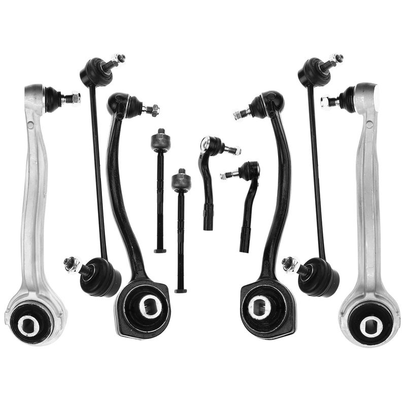 10x Front Suspension Control Arm Tie Rod Sway Bar End Link for Mercedes-Benz C230